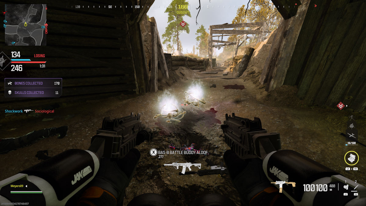 MW3 Horde Hunt bones