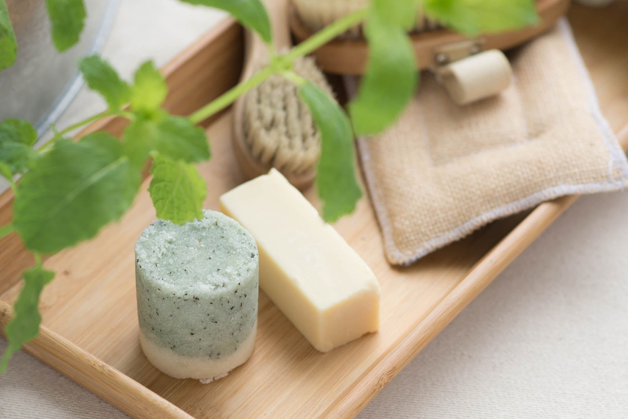 Mint Body Scrub & Bar Set Prima Ingrediens