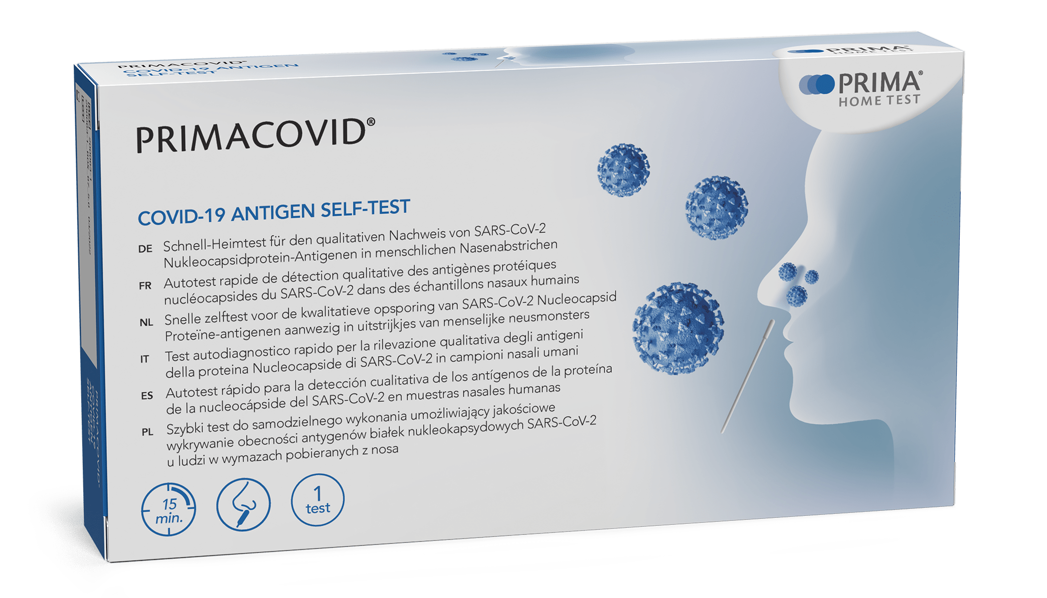 COVID19 Antigen SelfTest PRIMA Lab SA