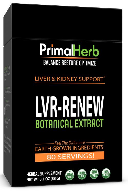 LVRRENEW Natural Liver Detox & Cleanse Complete Liver Support