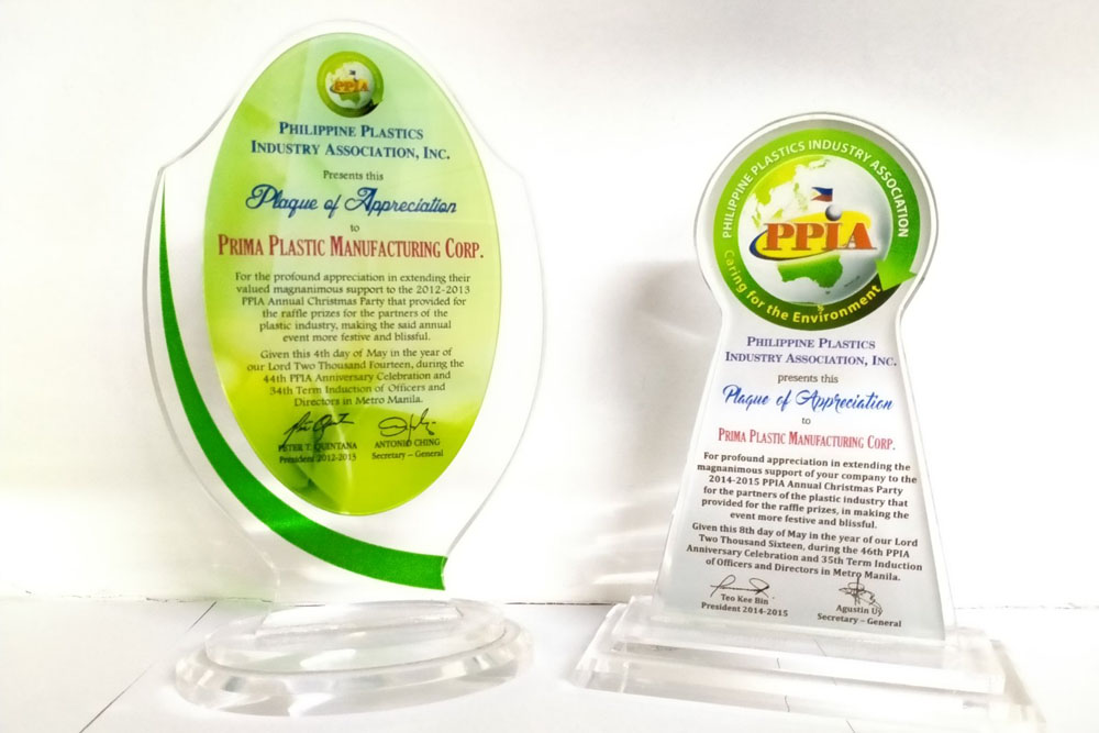 Philippine Plastics Industry Association, Inc. 2014 Prima Plastic