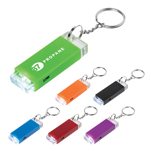 Crystal Block LED Light Key Chain Primary Distributors LTD.