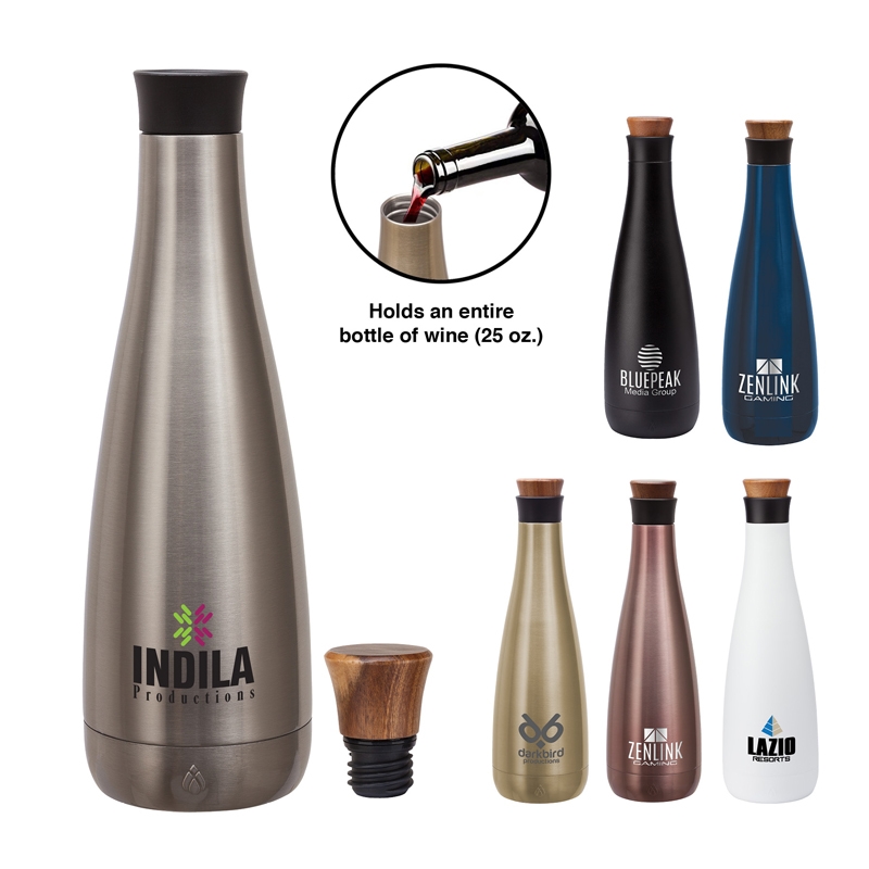 Manna™ 25 oz. Carafe Steel Bottle Primary Distributors LTD.