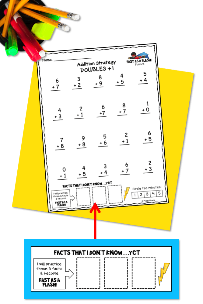 How To Foster Math Fact Fluency With Timed Tests - Primary Flourish
