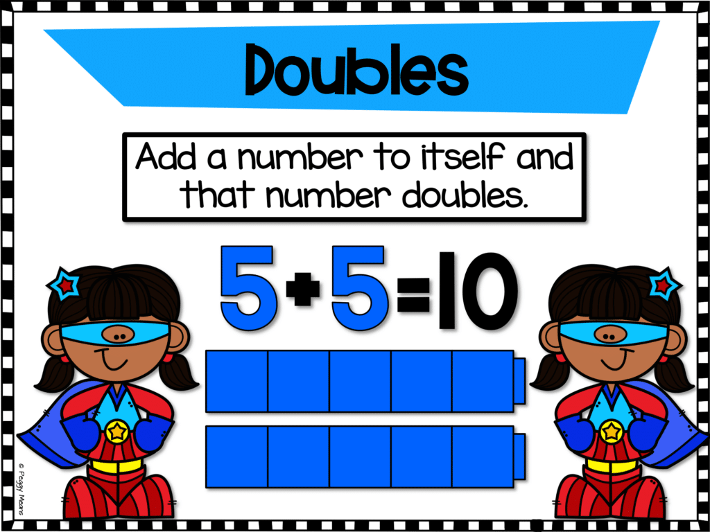 5 Helpful Tips to Teach the Doubles Addition Strategy - Primary Flourish
