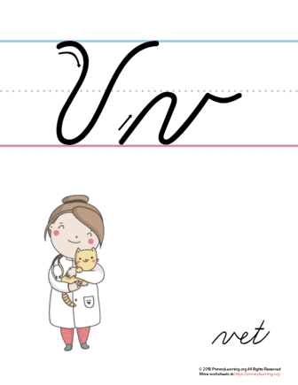 Free Cursive Worksheets & Printables | PrimaryLearning.org