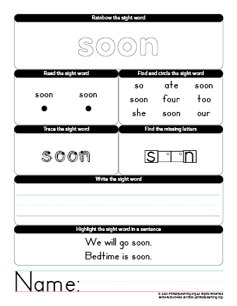 How To Teach Kindergarten Sight Words | Primarylearning.org