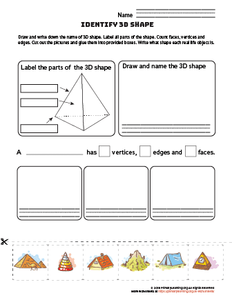 Pyramid Worksheet | PrimaryLearning.Org