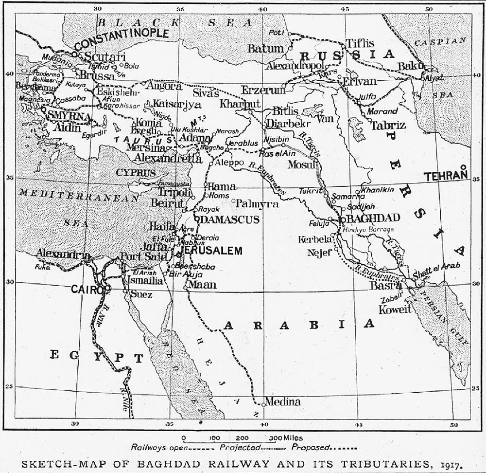 BerlinBaghdad Railway, 1917