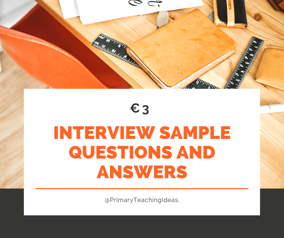 11 Questions Interview Pack Primary Teaching Ideas
