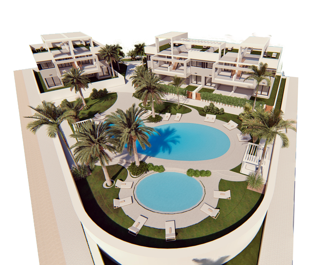 Torrevieja apartments close to the pink salt lake Prima Venta