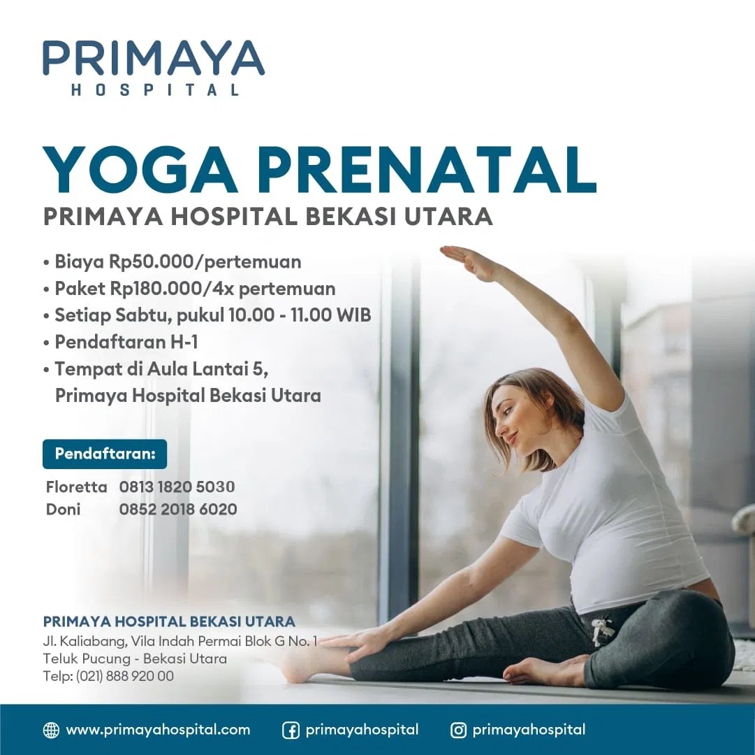Yoga Prenatal Primaya Hospital Bekasi Utara Primaya Hospital