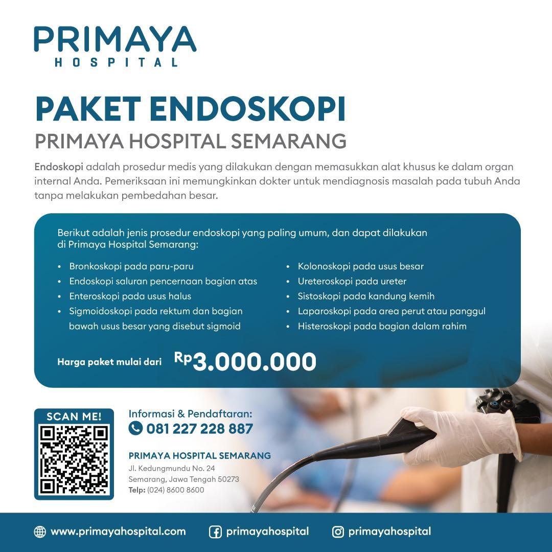 Paket Endoskopi Primaya Hospital