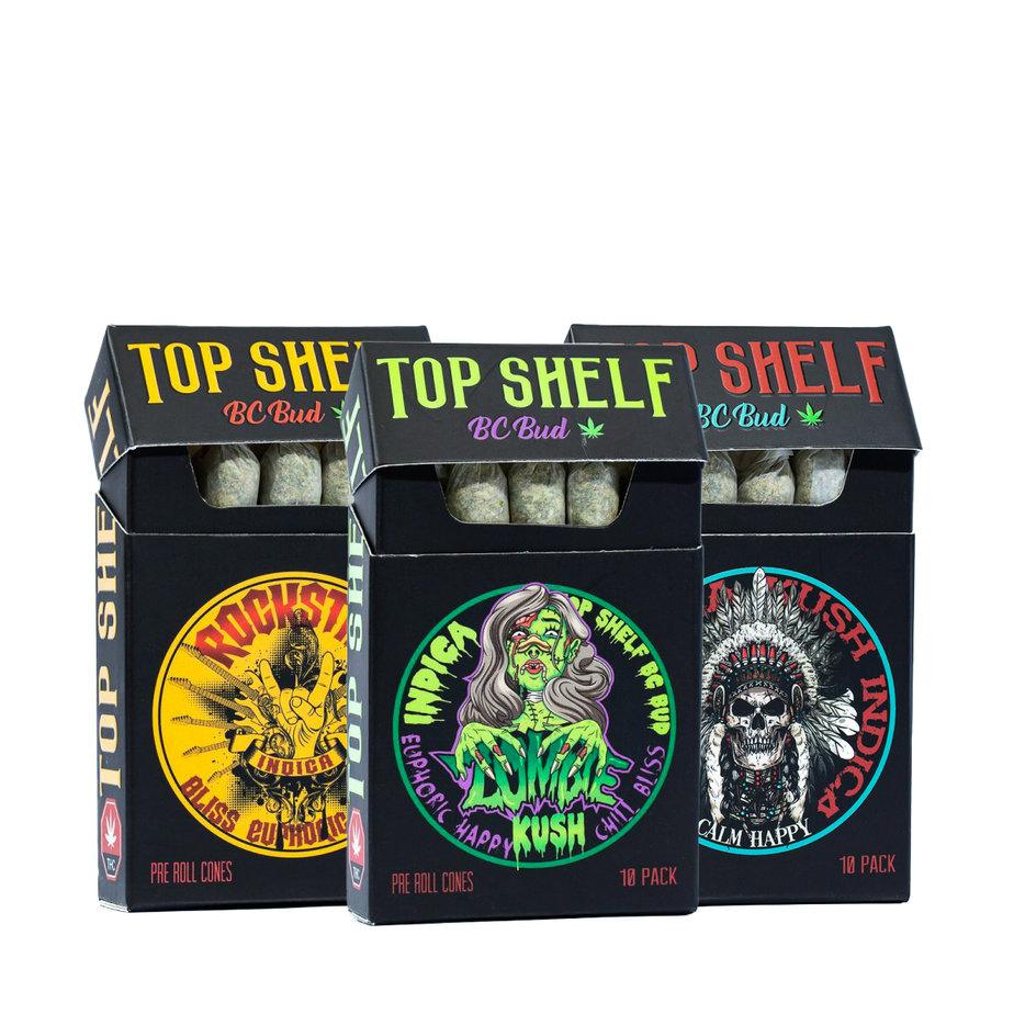 Top Shelf 10 Pack Pre Rolls Prime Buds