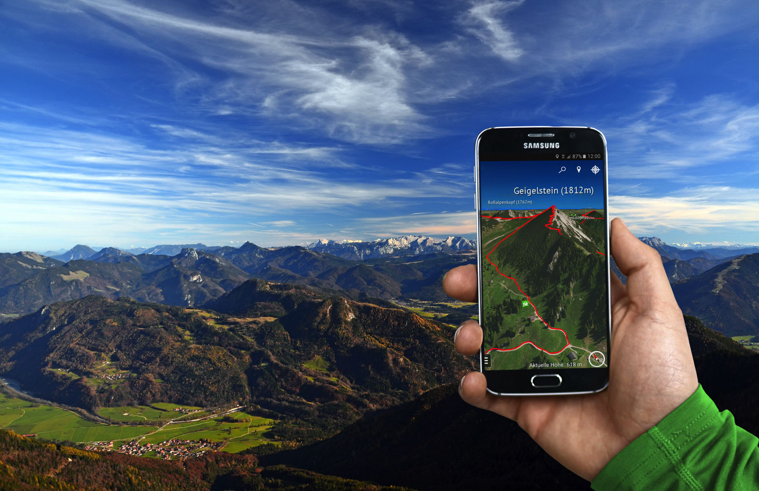 Maps 3D Wandern 3D Reality Maps App mit 3DWanderkarten Prime Elements