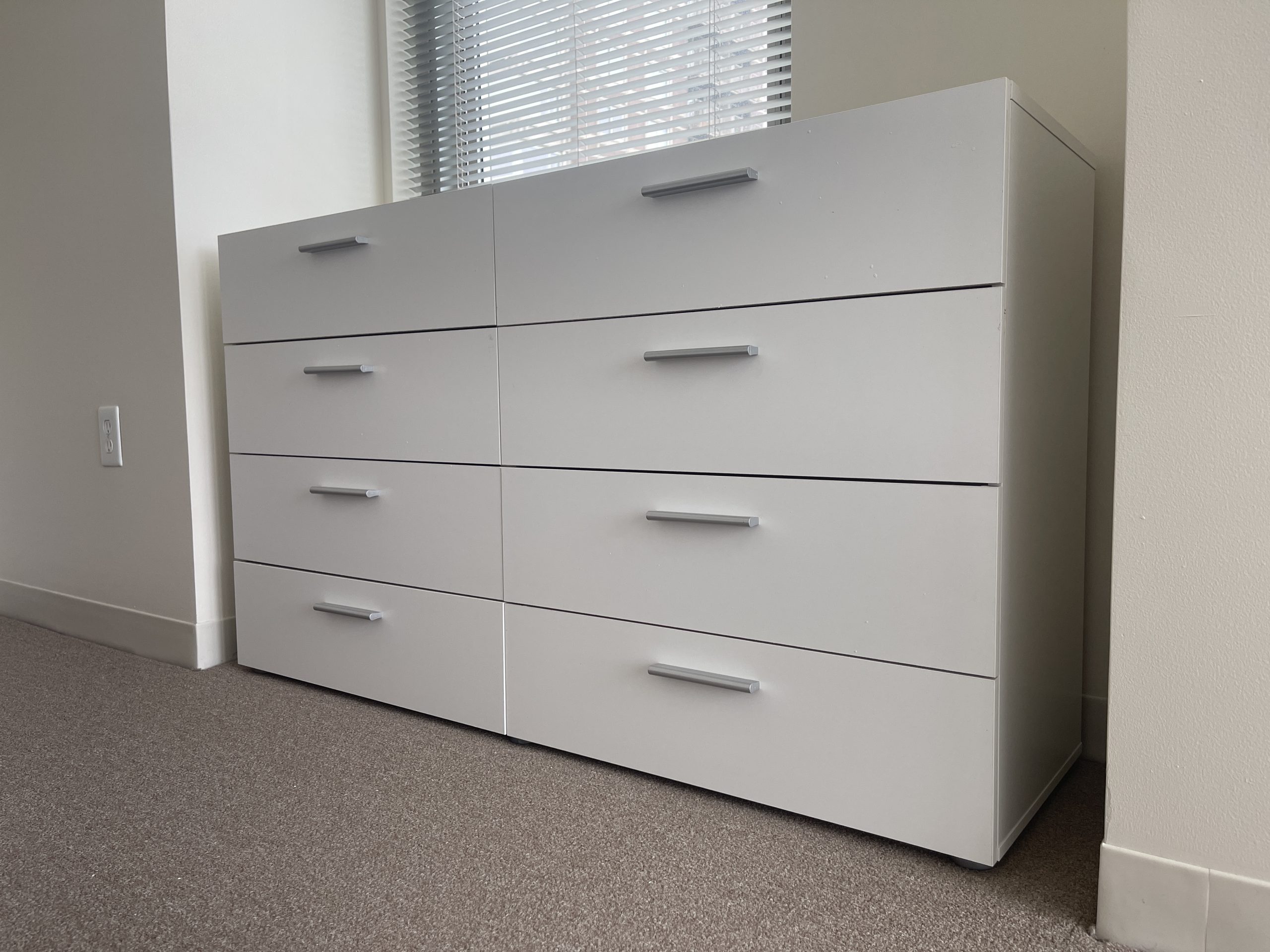 Tvilum Pepe 8Drawer Double Dresser Assembly Instructions and Manual