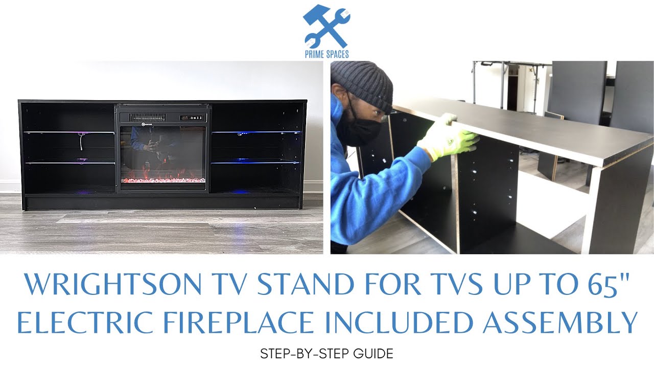 Meble Furniture Manhattan Fireplace TV Stand Assembly Instructions and