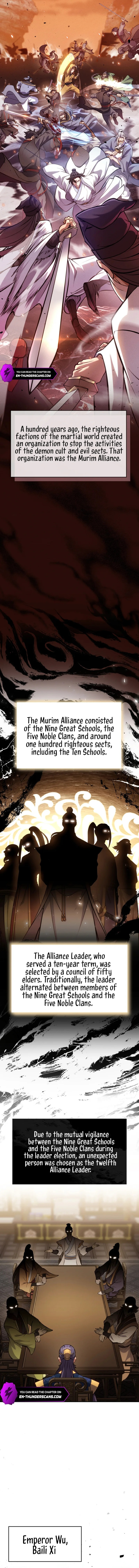 The Youngest Disciple of the Martial Arts Leader – Chapter 3 page 1