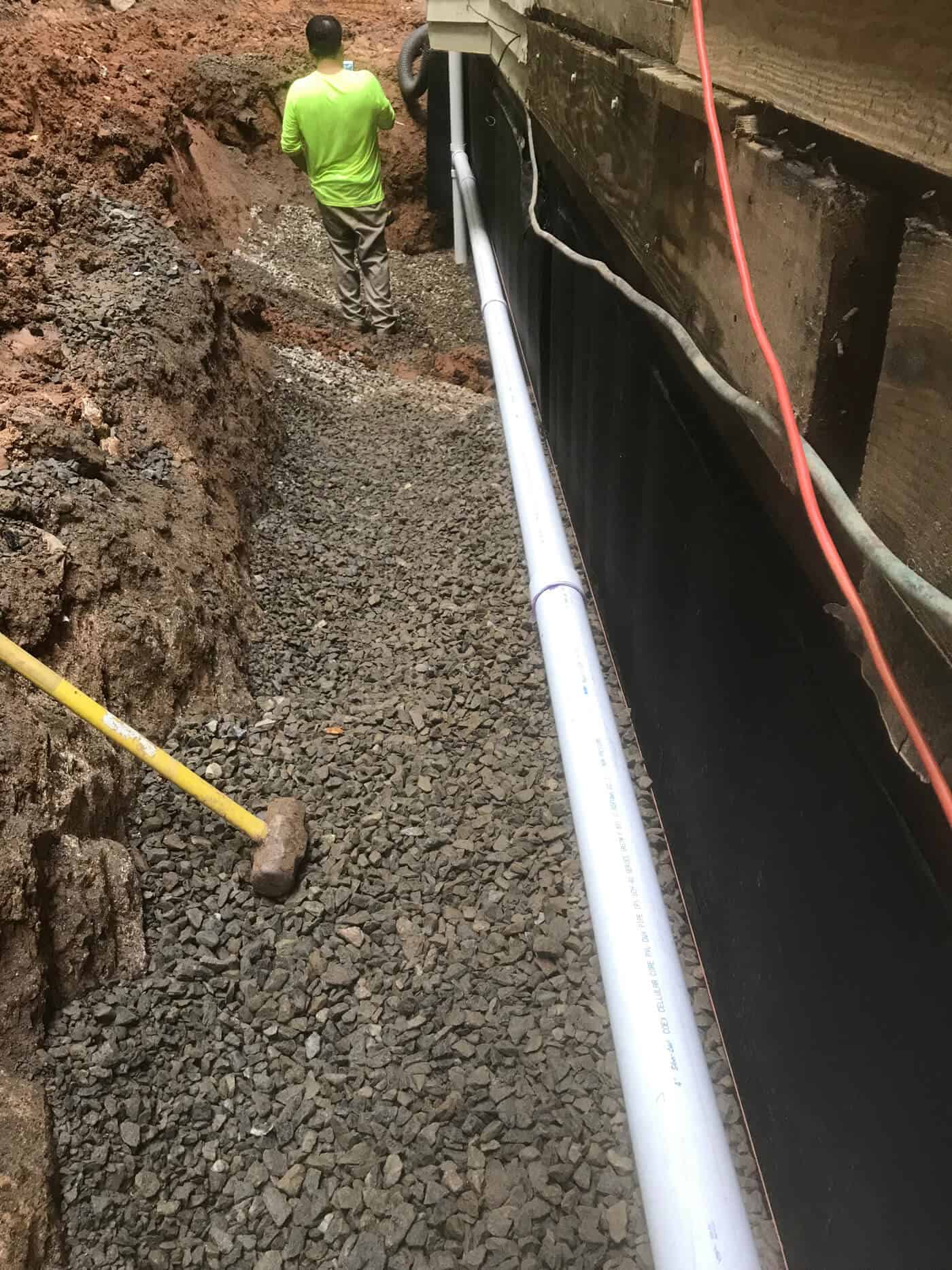 Excavation & Waterproofing Prime Construction