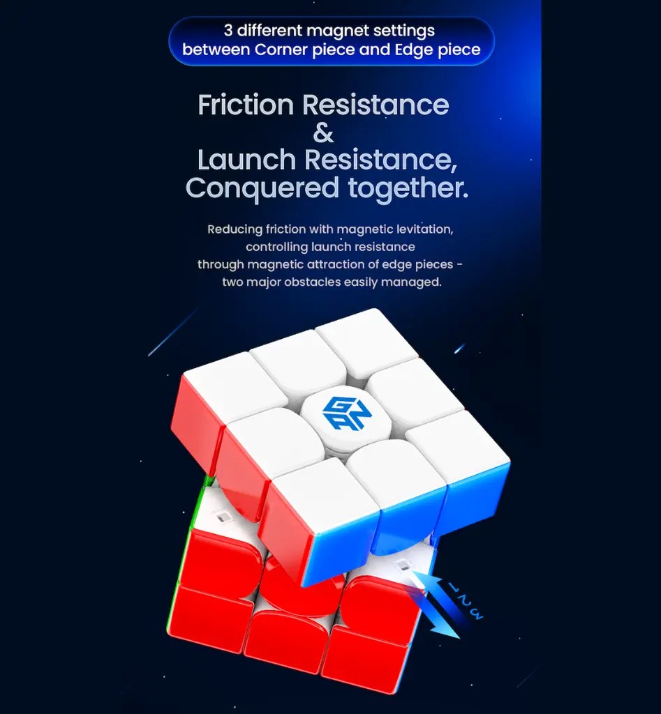 GAN 14 MagLev 3x3x3 (02 Versions) PRIME CUBE