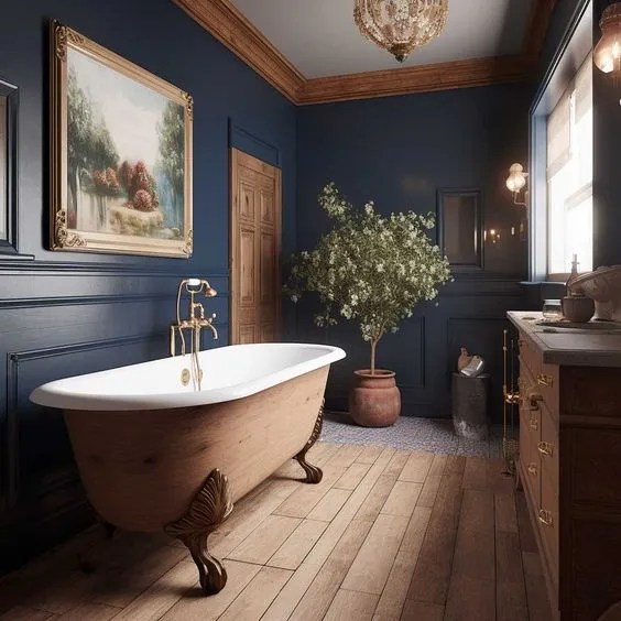 Navy Blue Bathroom 12 Ideas You Will Love