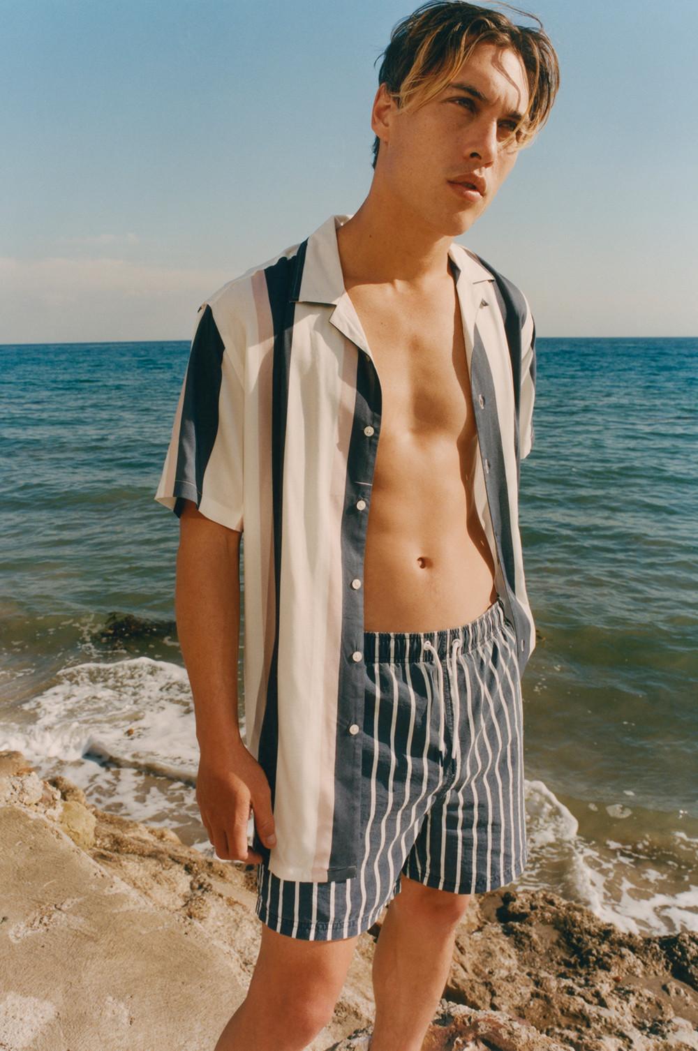 Mens Bold, Bright, Patterned Swim Shorts & Beachwear Primark Primark