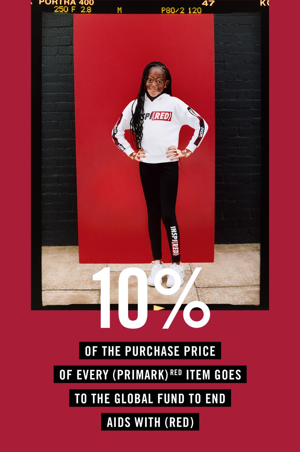 Product (RED) Charity Collaborates with Primark Primark