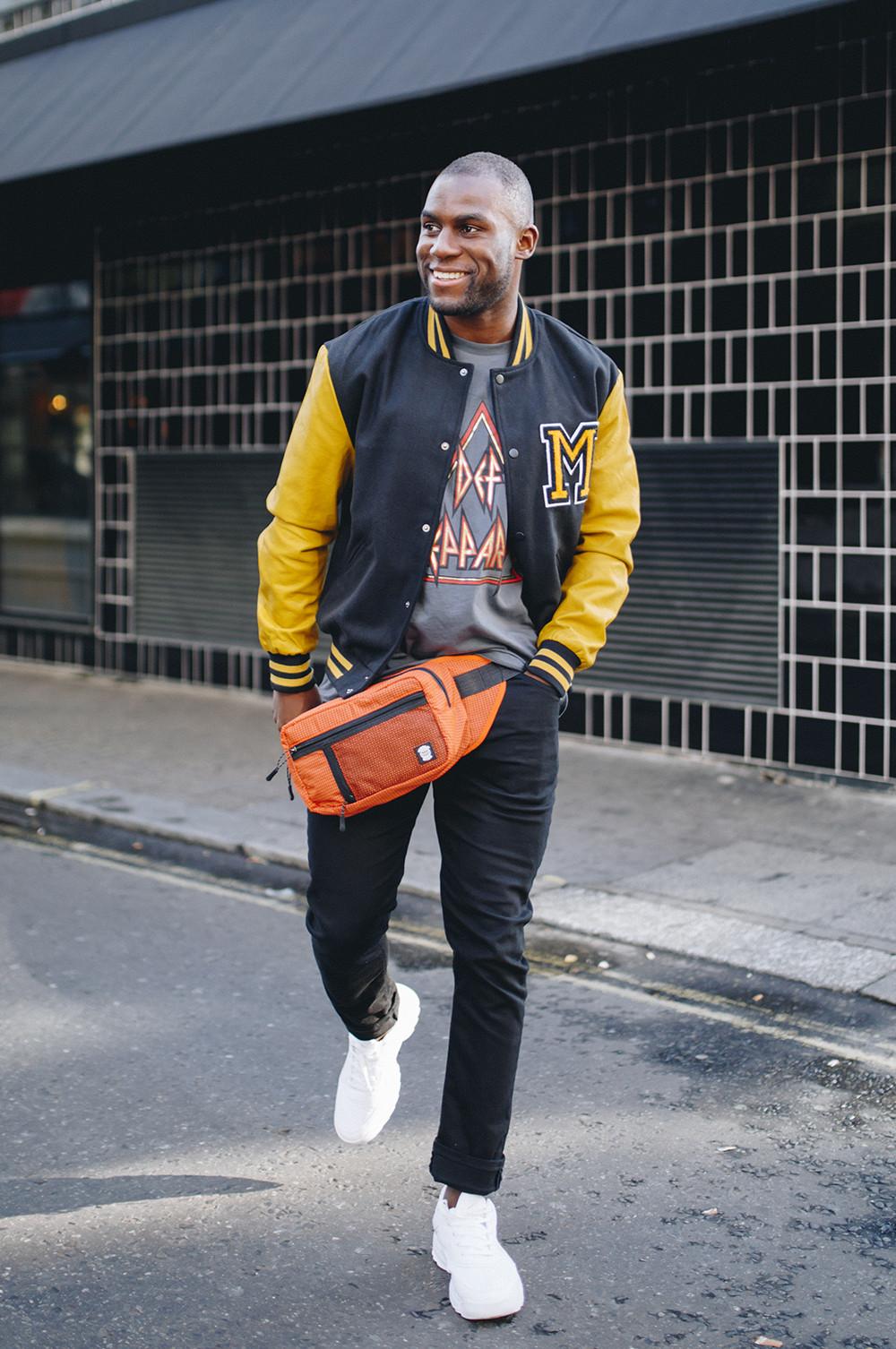 Men’s Bum bag how to wear Primark