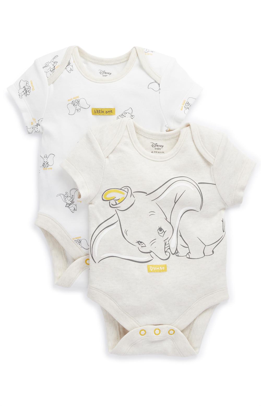 New Disney Baby Boys Dumbo Character Clothes Sleepsuit Shorts Outfit