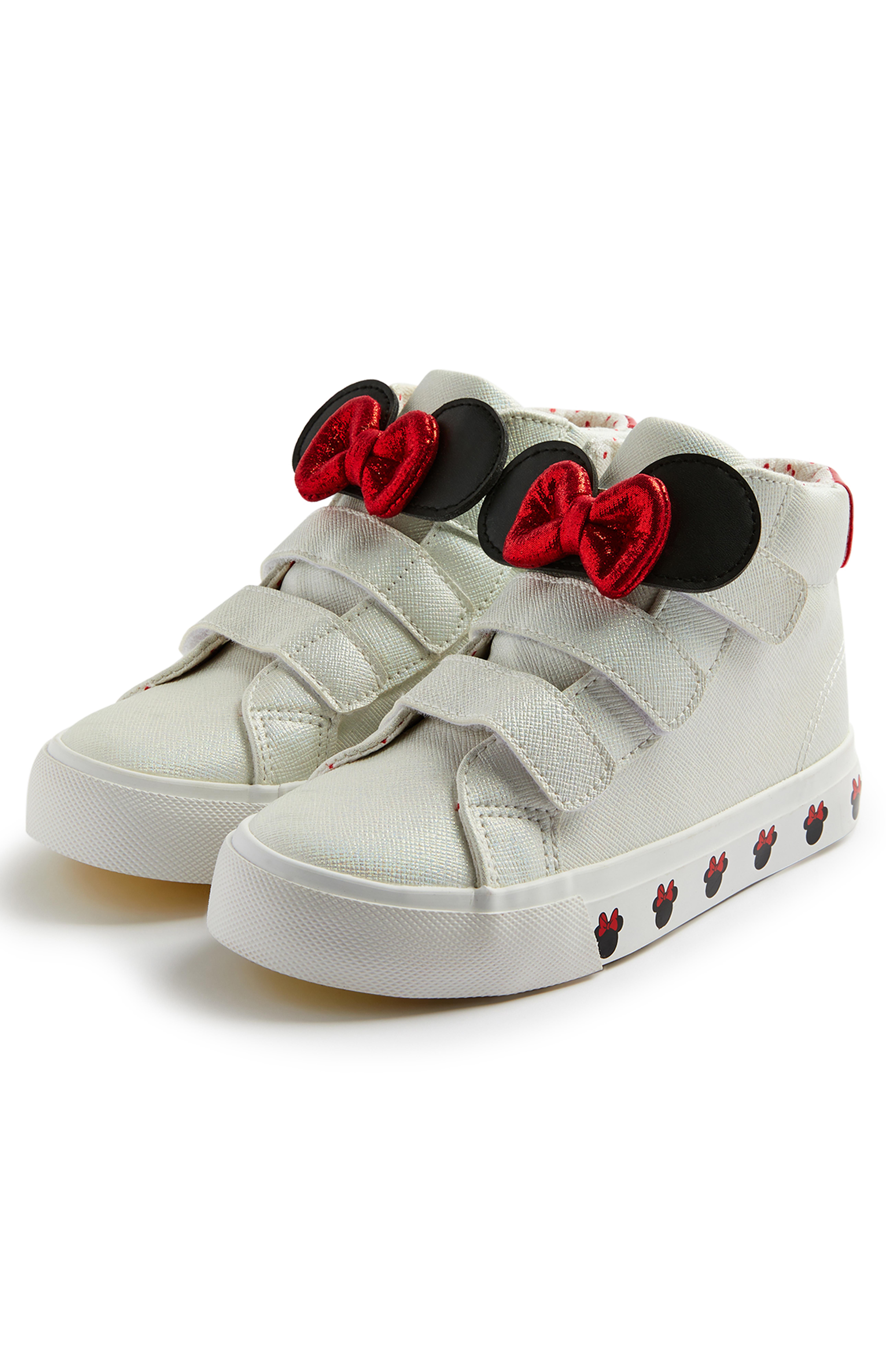 Weiße „Disney Minnie Maus“ HighTopSneaker (kleine Mädchen) Schuhe