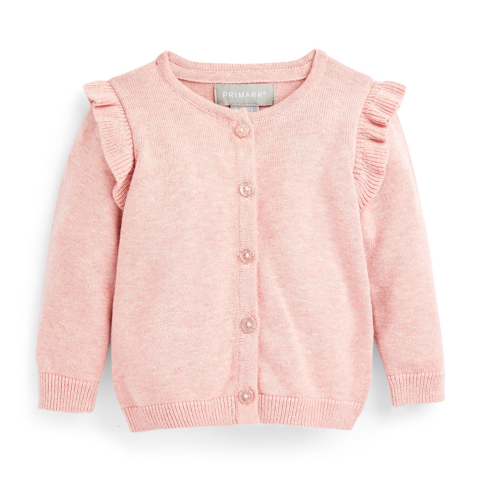 Baby Girl Blush Pink Cardigan Baby Girl Shirts & Jackets Baby Girl