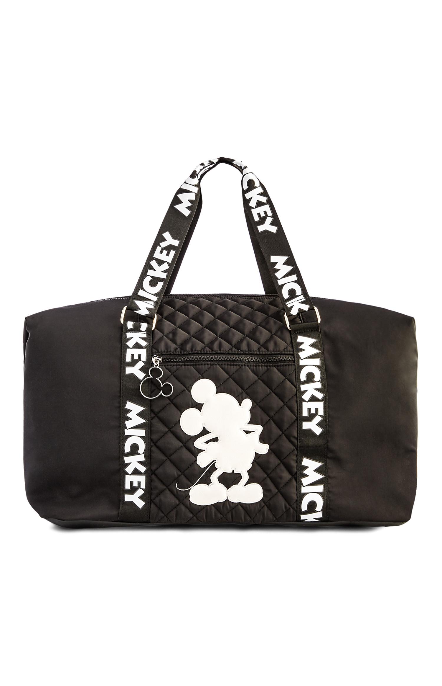 Schwarze „Micky Maus“ NylonReisetasche Taschen Portemonnaies