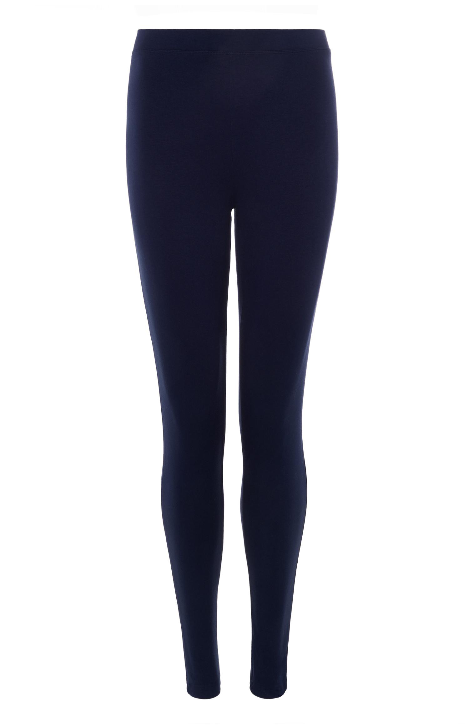 Navy Cosy Leggings Trousers Bottoms Clothing Womens Categories