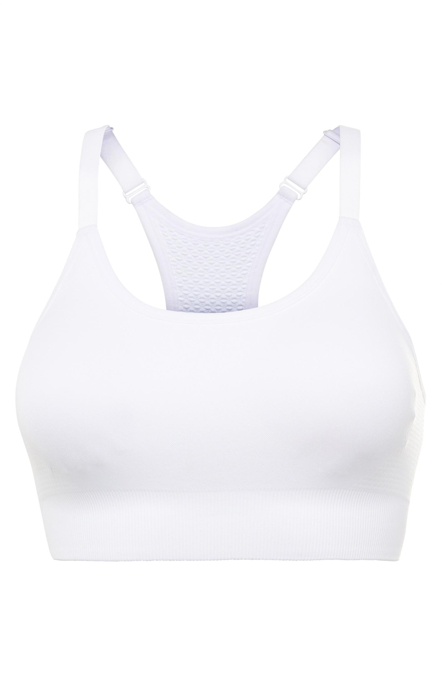 White Mesh Sports Bra Bras Lingerie & Underwear Women's Clothing