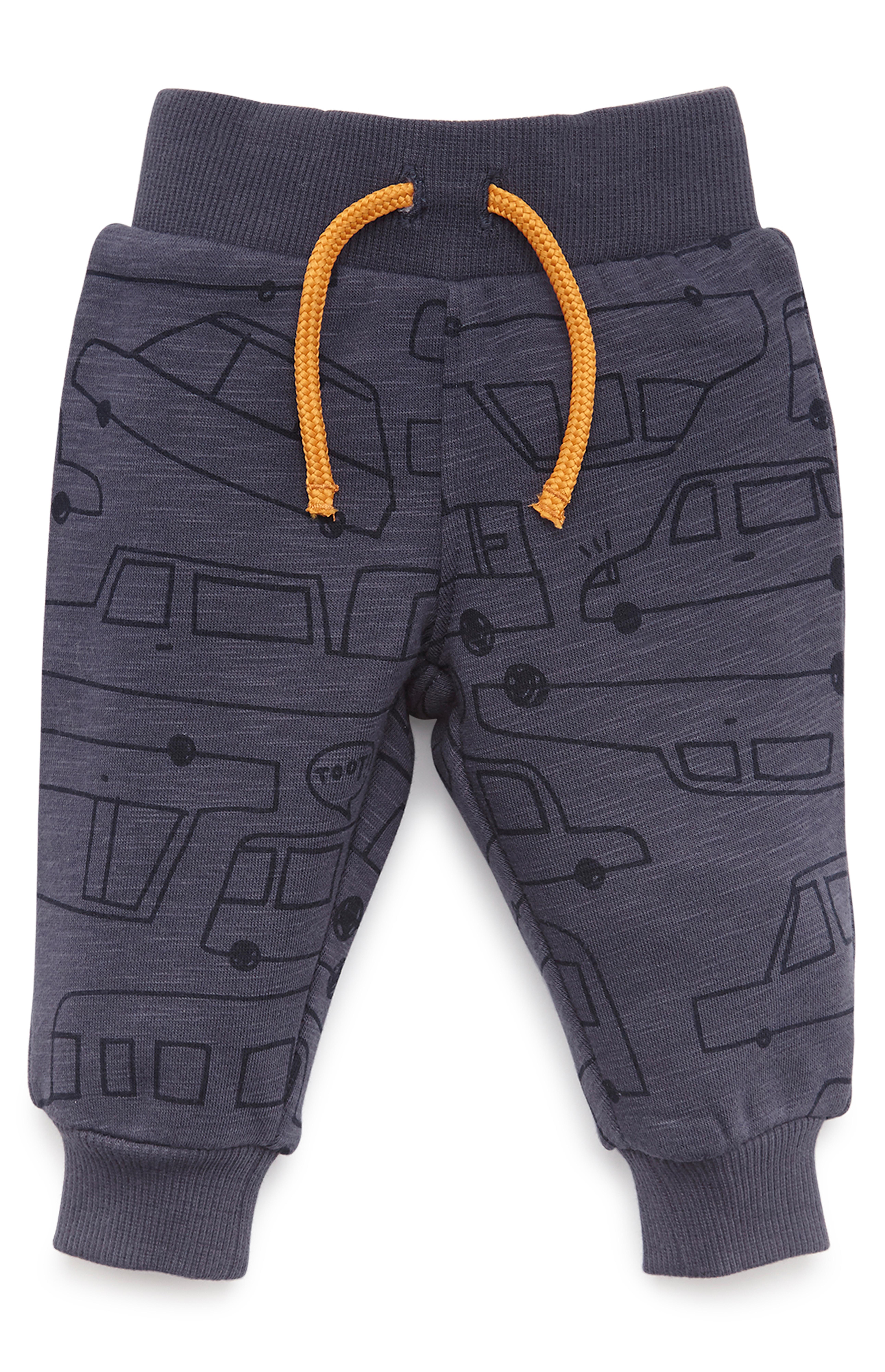 Baby Boy Navy Transport Joggers Baby Boy Clothes Baby & Newborn