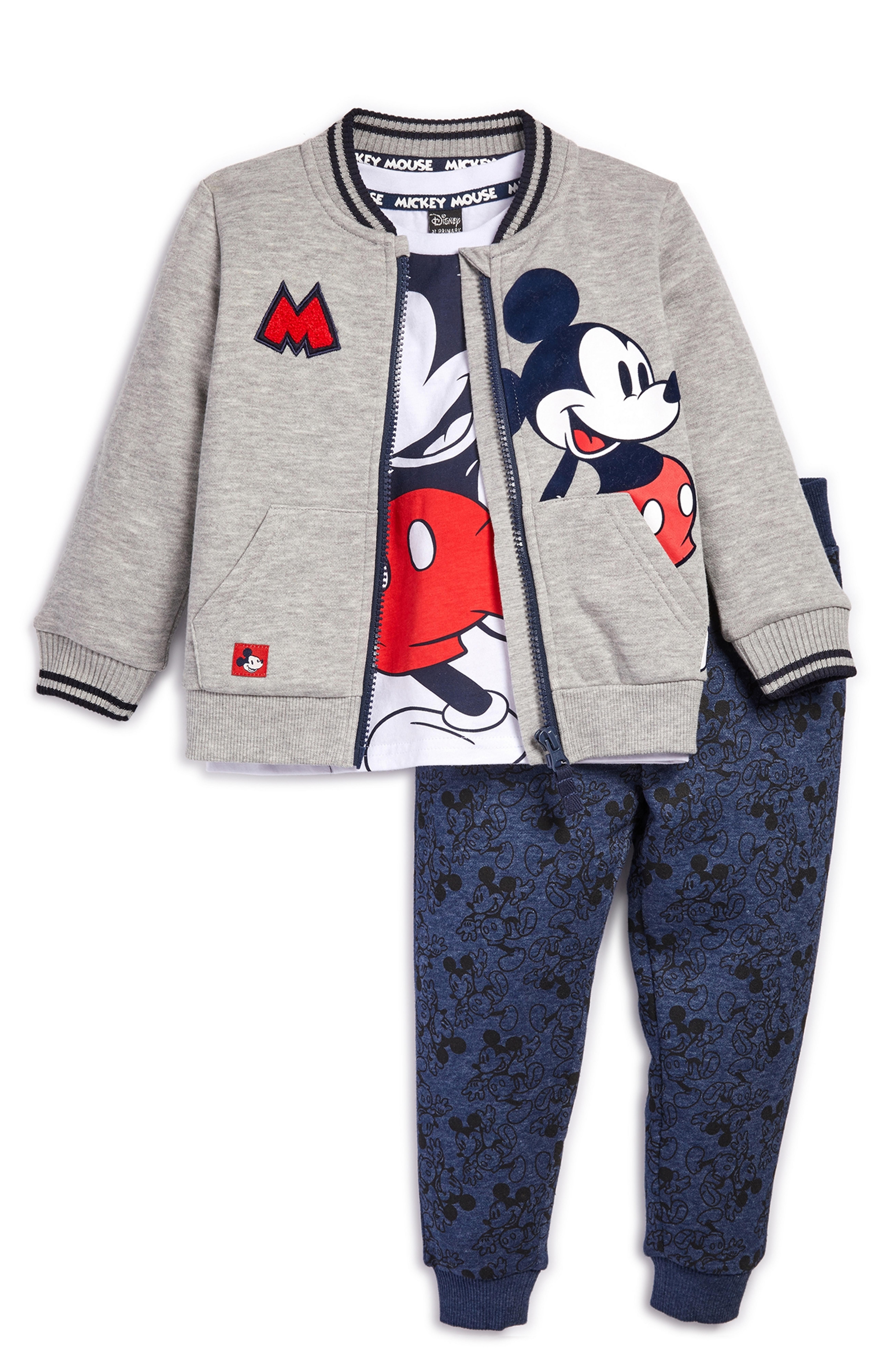3teiliges „Disney Micky Maus“ Outfit für Babys (J) Babykleidung