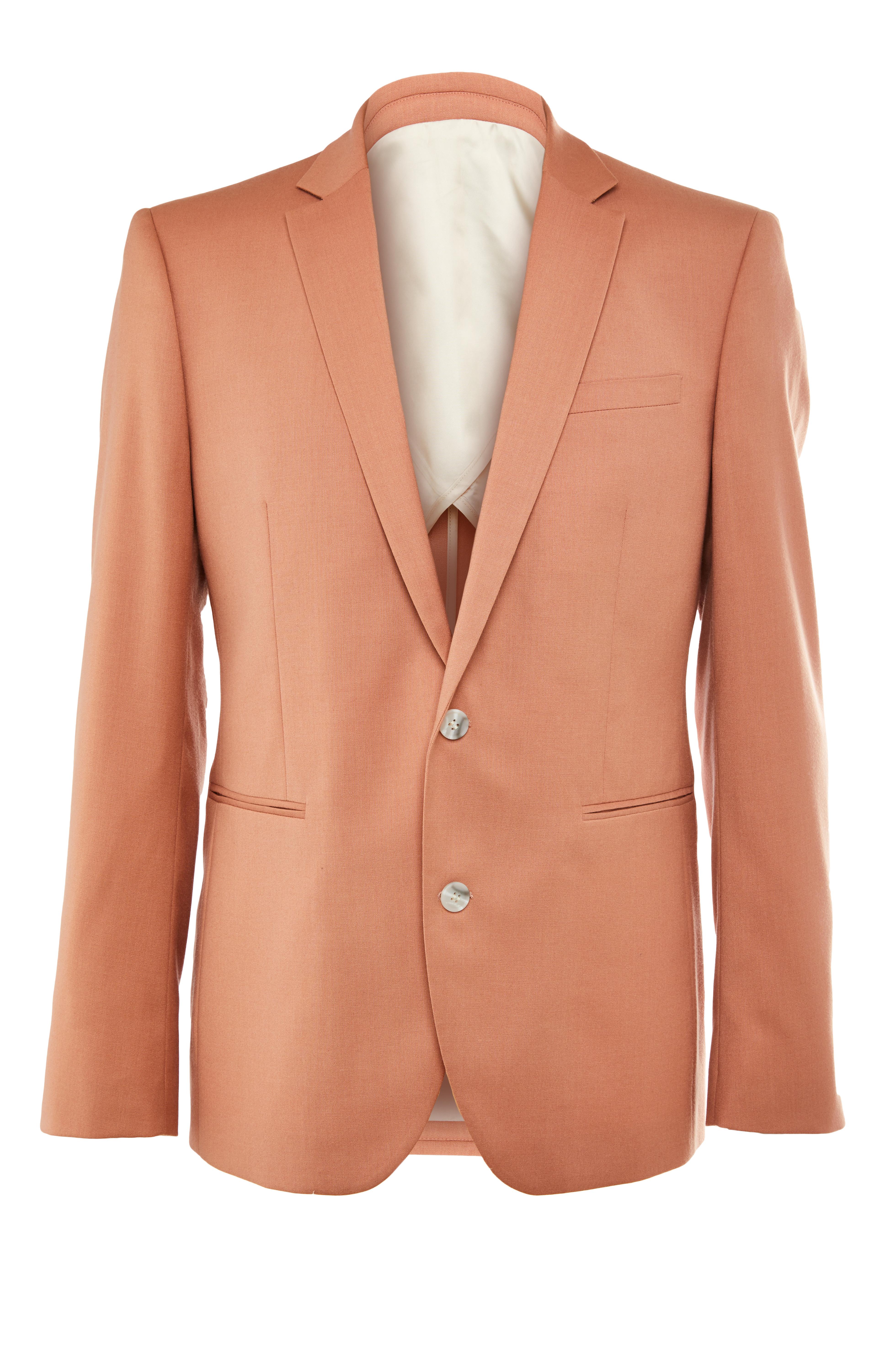 Veste de costume rose poudré Premium Costumes homme