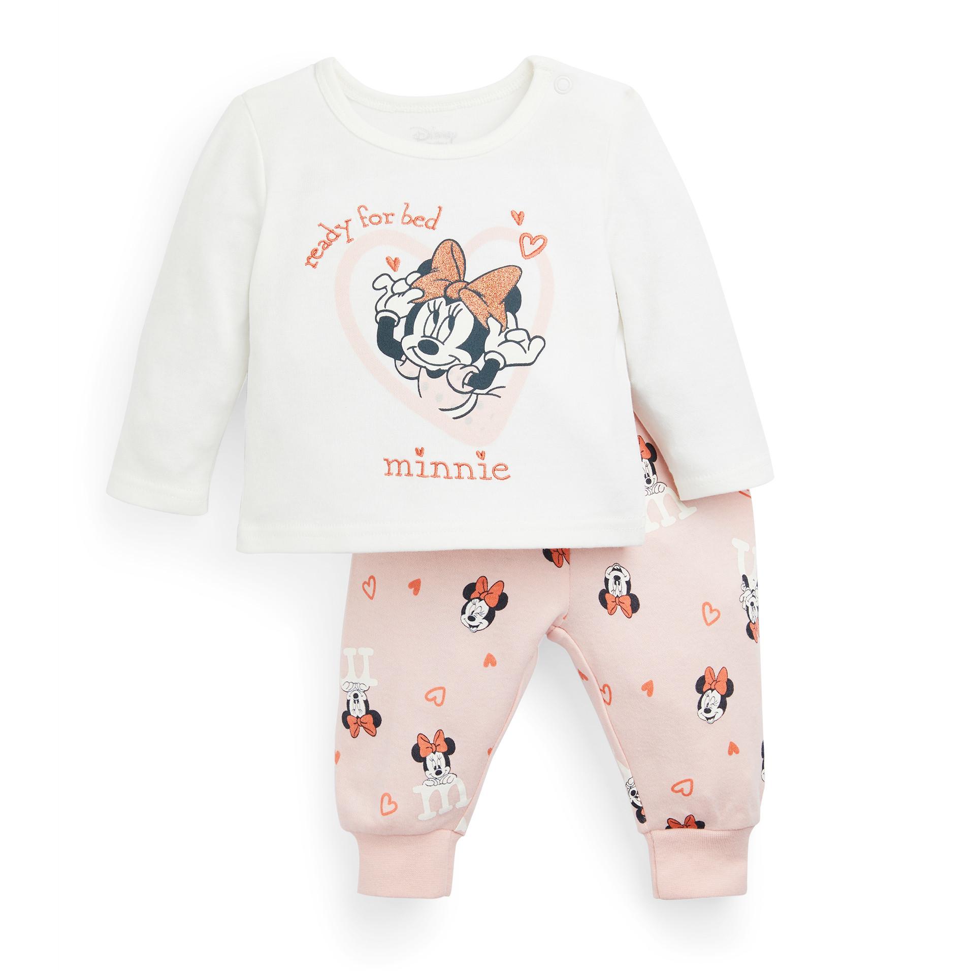 Baby Girl Minnie Mouse Pyjama Set Baby Clothing Essentials Baby