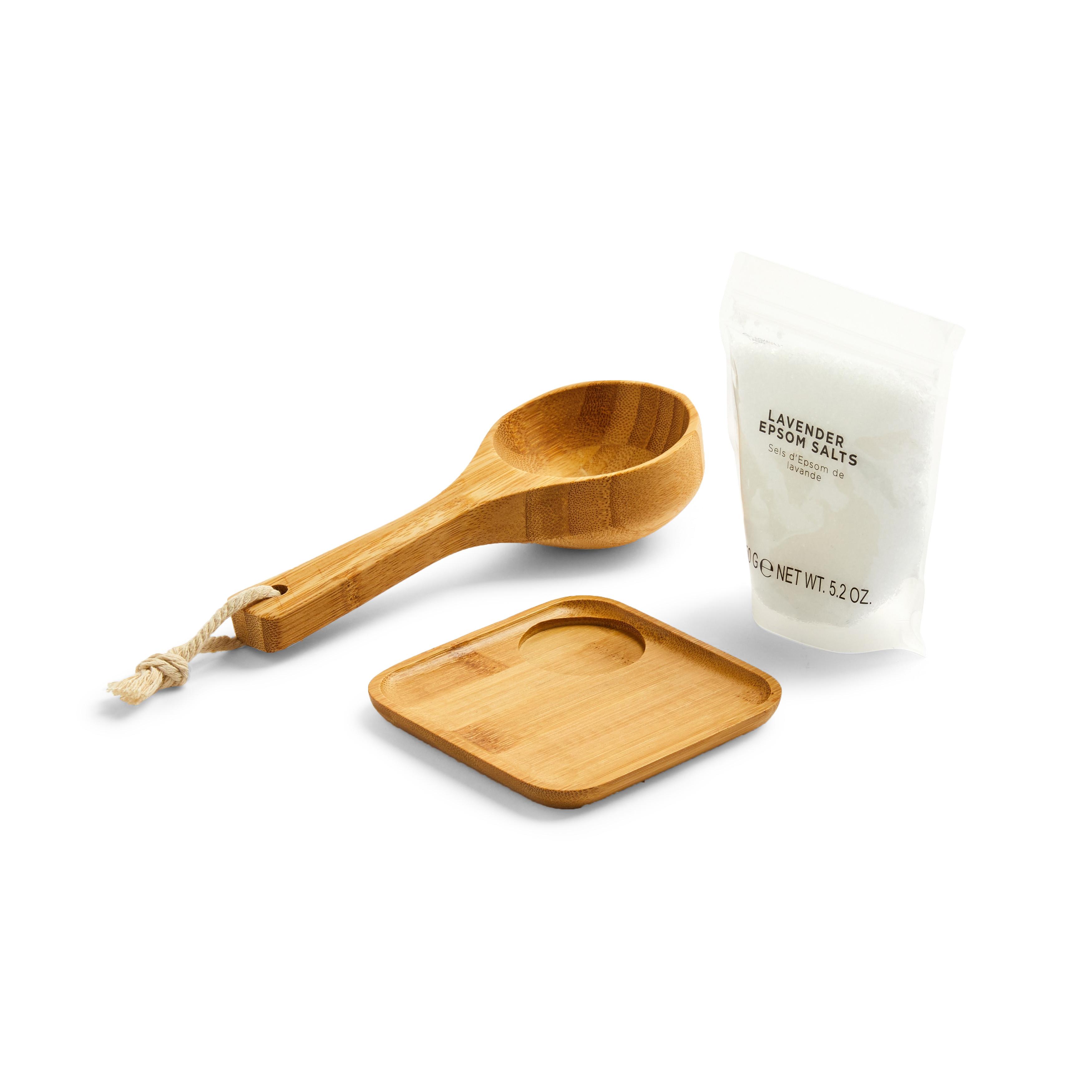Wooden Wellness Bath Time Set Beauty Accessories Makeup & Cosmetics