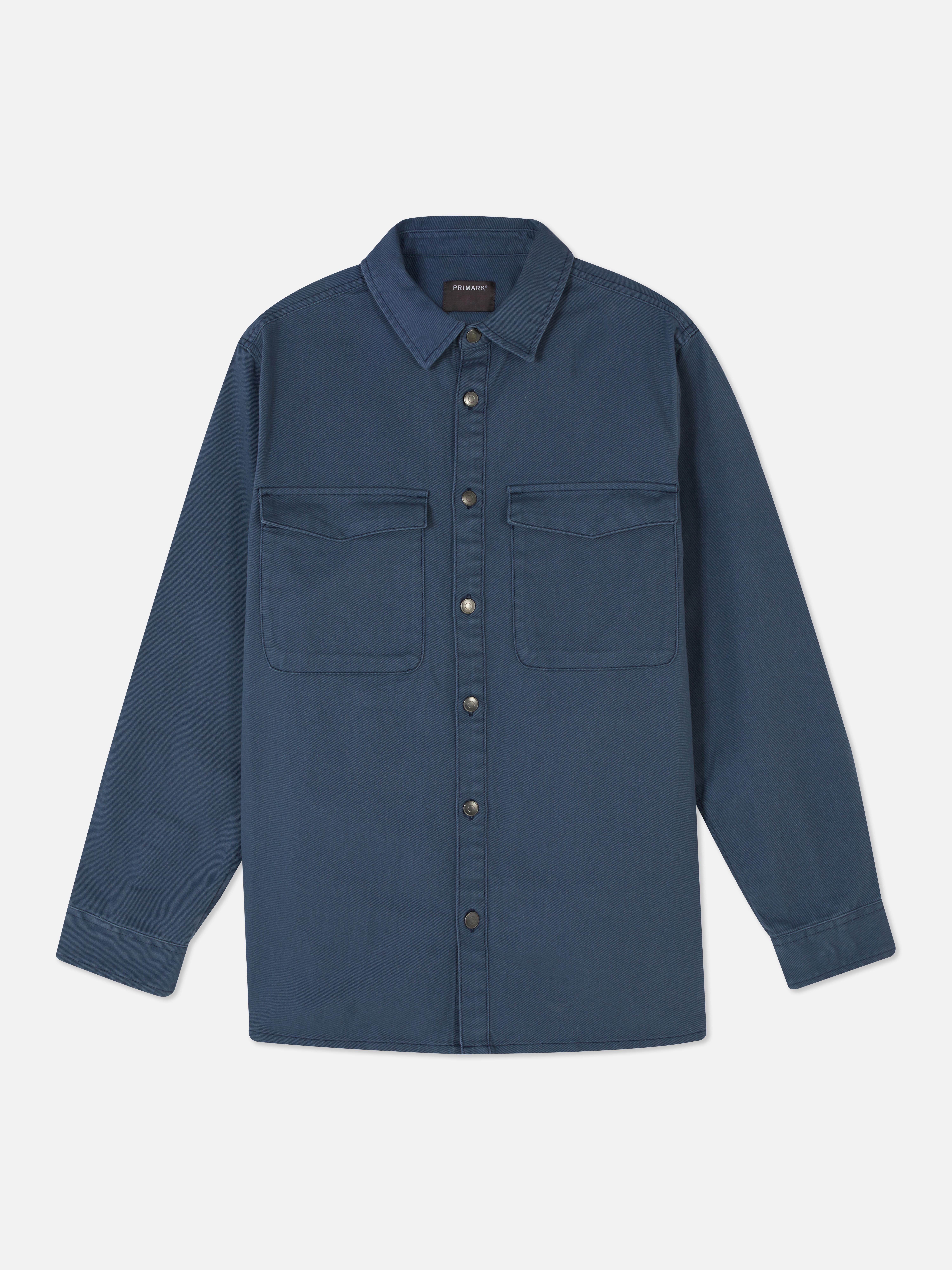 Surchemise décontractée en sergé Chemises homme Mode homme Nos