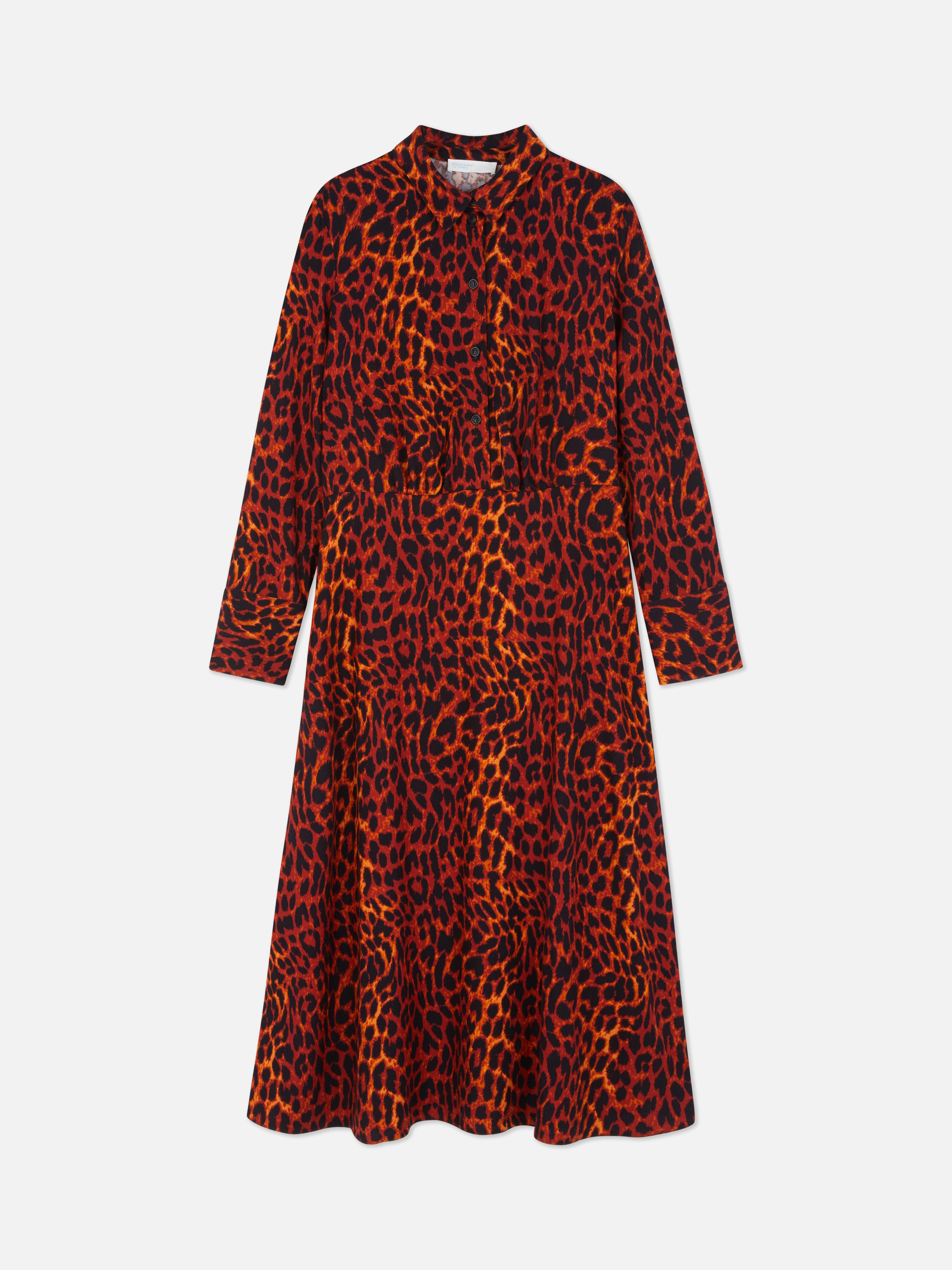 Robe chemise milongue imprimée Robes Mode femme Nos collections