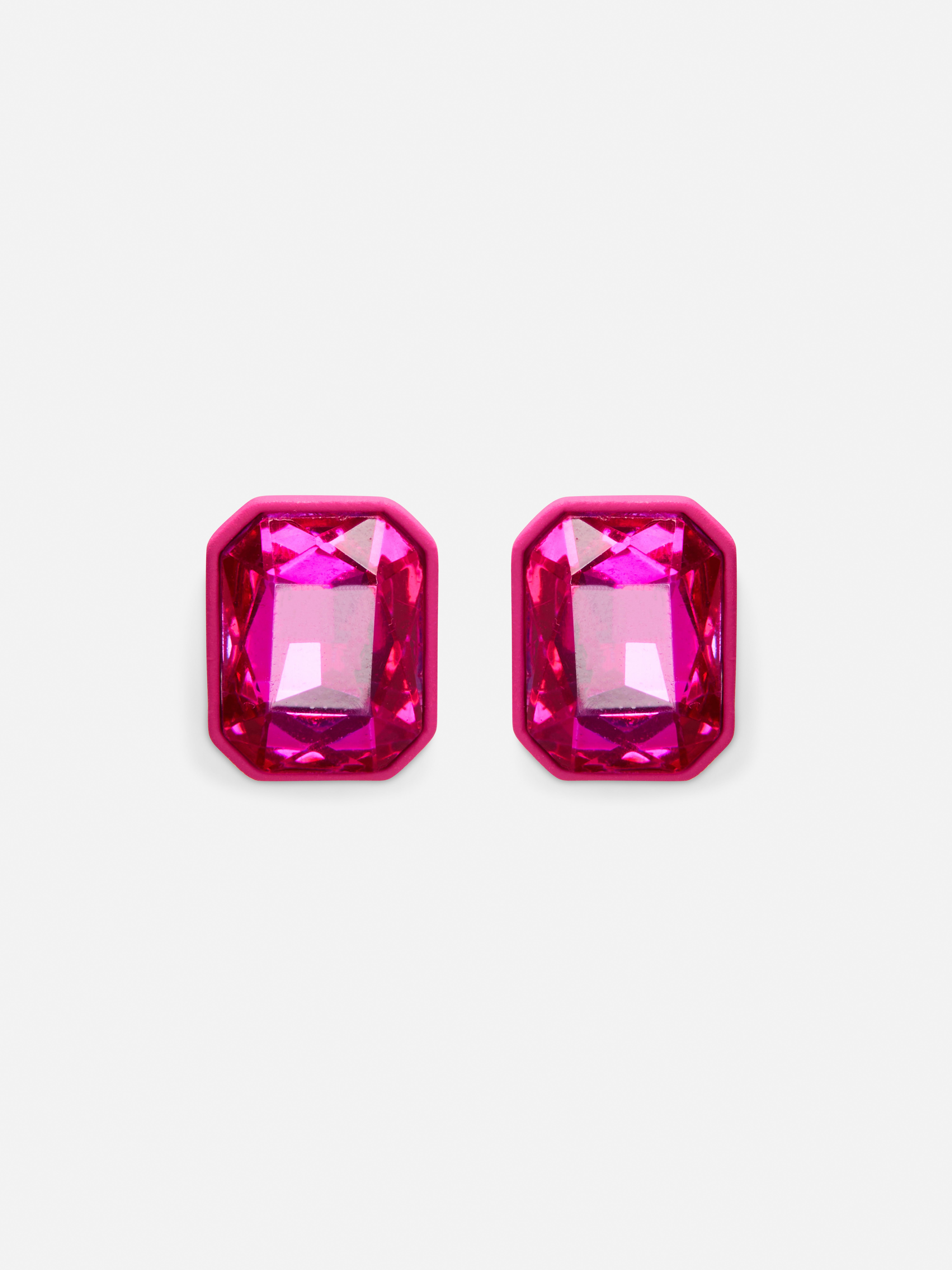 Colored Gem Stud Earrings Earrings Necklaces, Earrings & Rings Women's Accessories Our