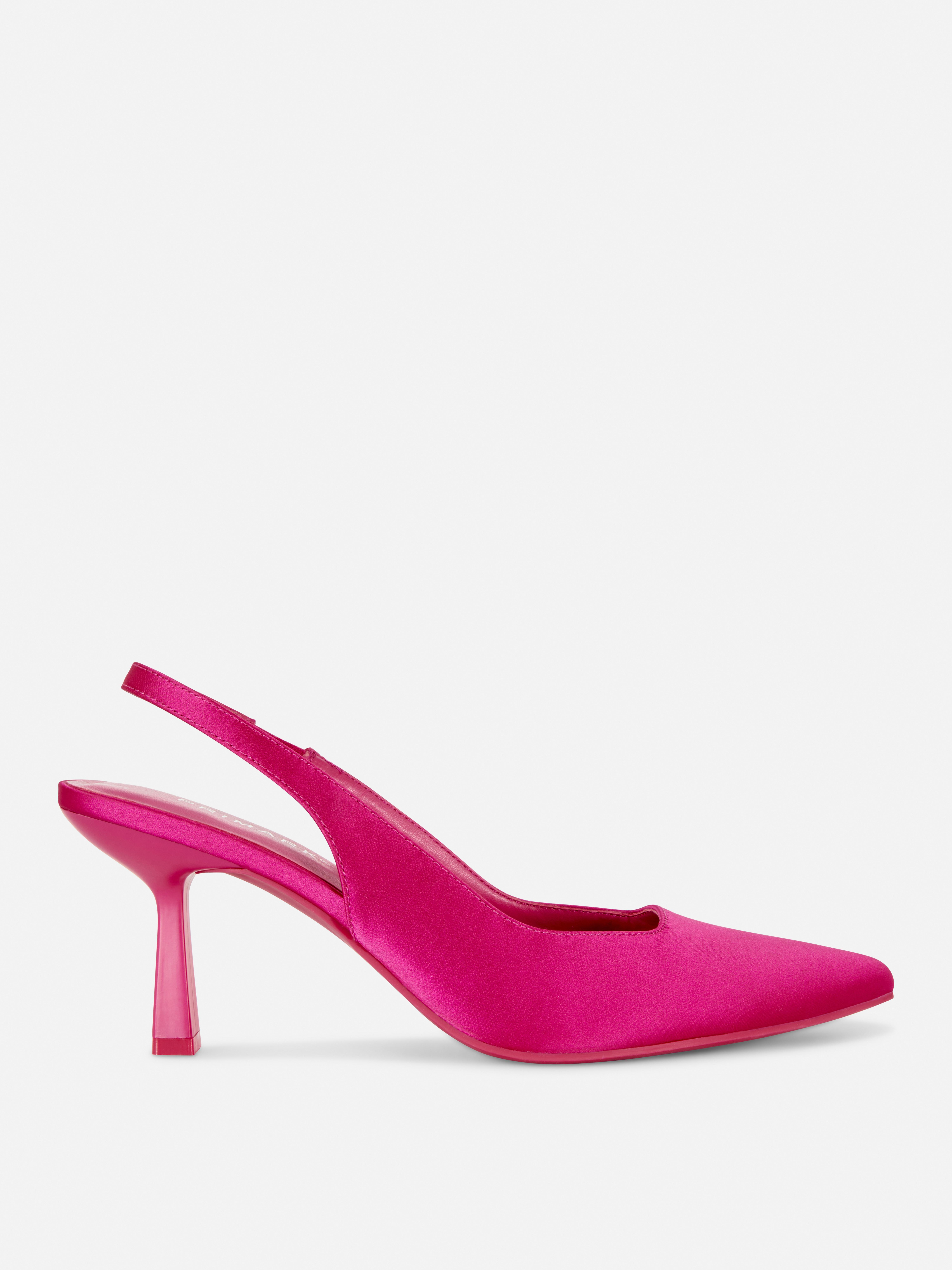 Satin Slingback Heels Heels & Wedges Women's Shoes & Boots Our