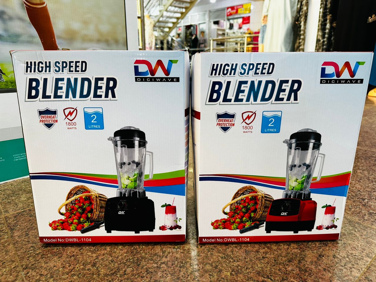 Digiwave 2.0L High Speed Commercial Blender DWBL1111T Prime