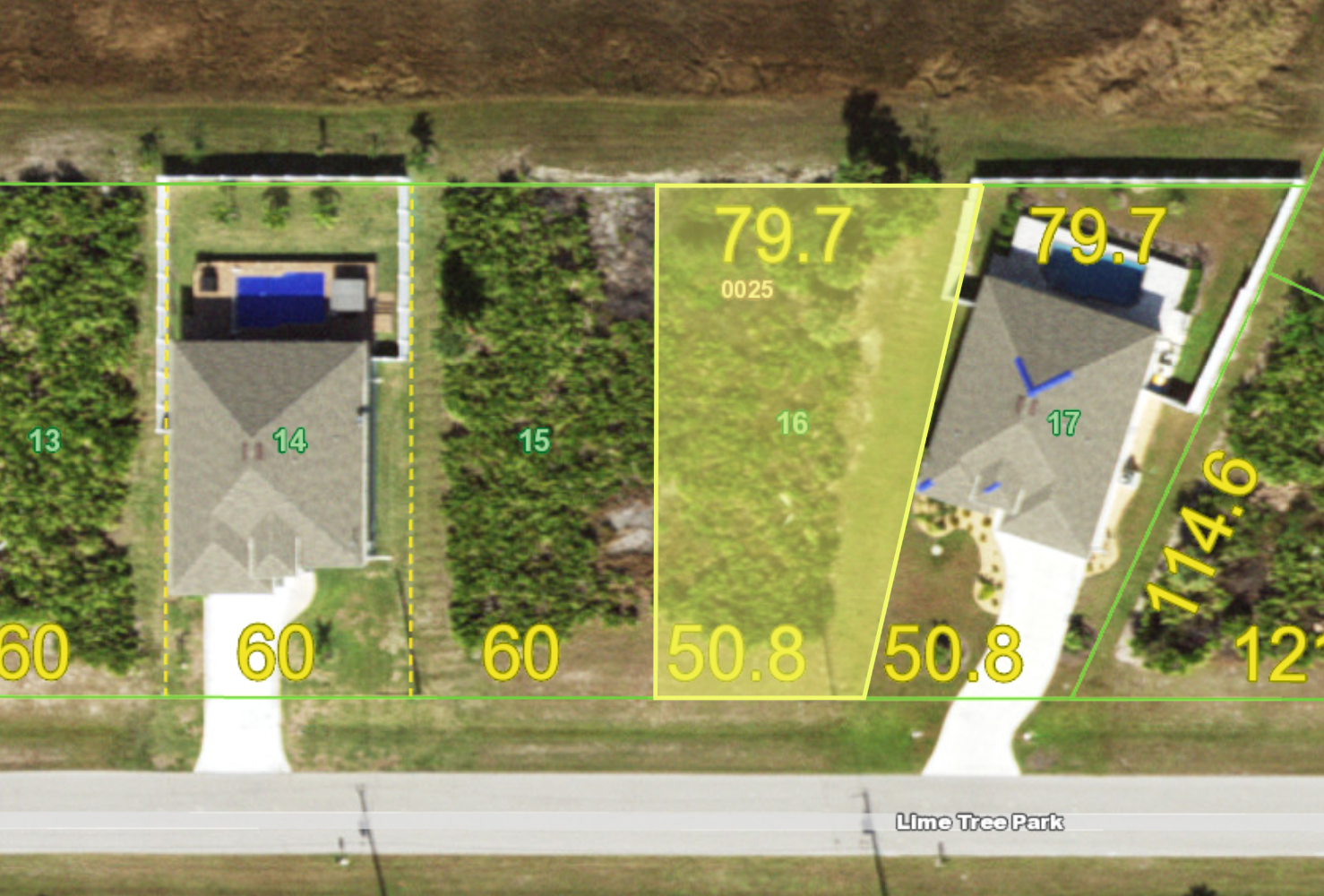 Lime Tree Park. Rotonda West FL. Florida Land Lots USA Land For