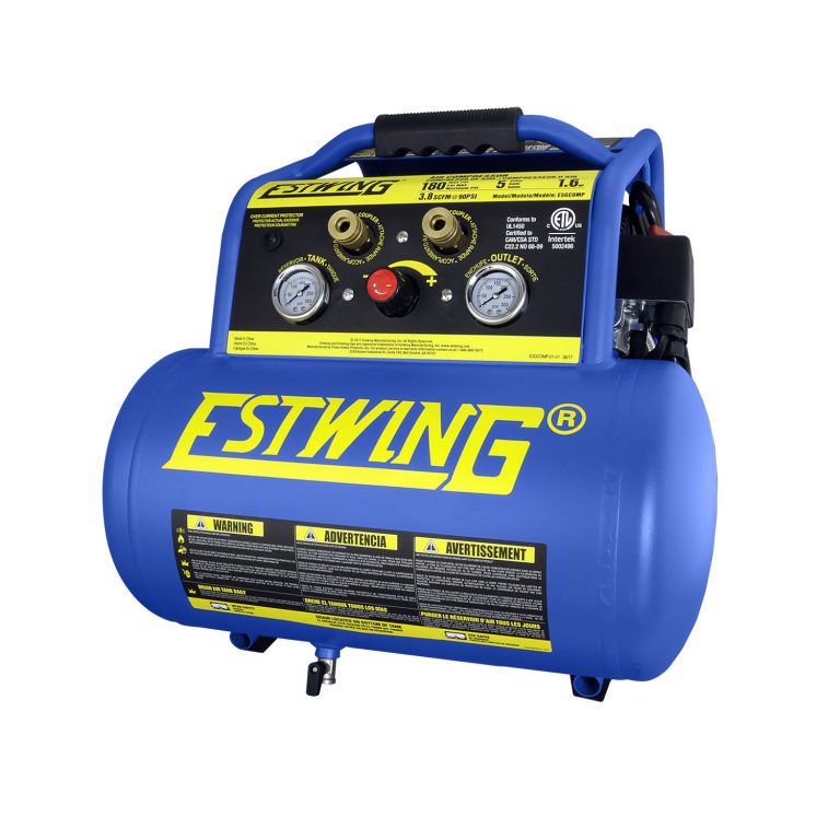 10 Gallon 5.5 HP Portable GasPowered Twin Stack Air Compressor Prime
