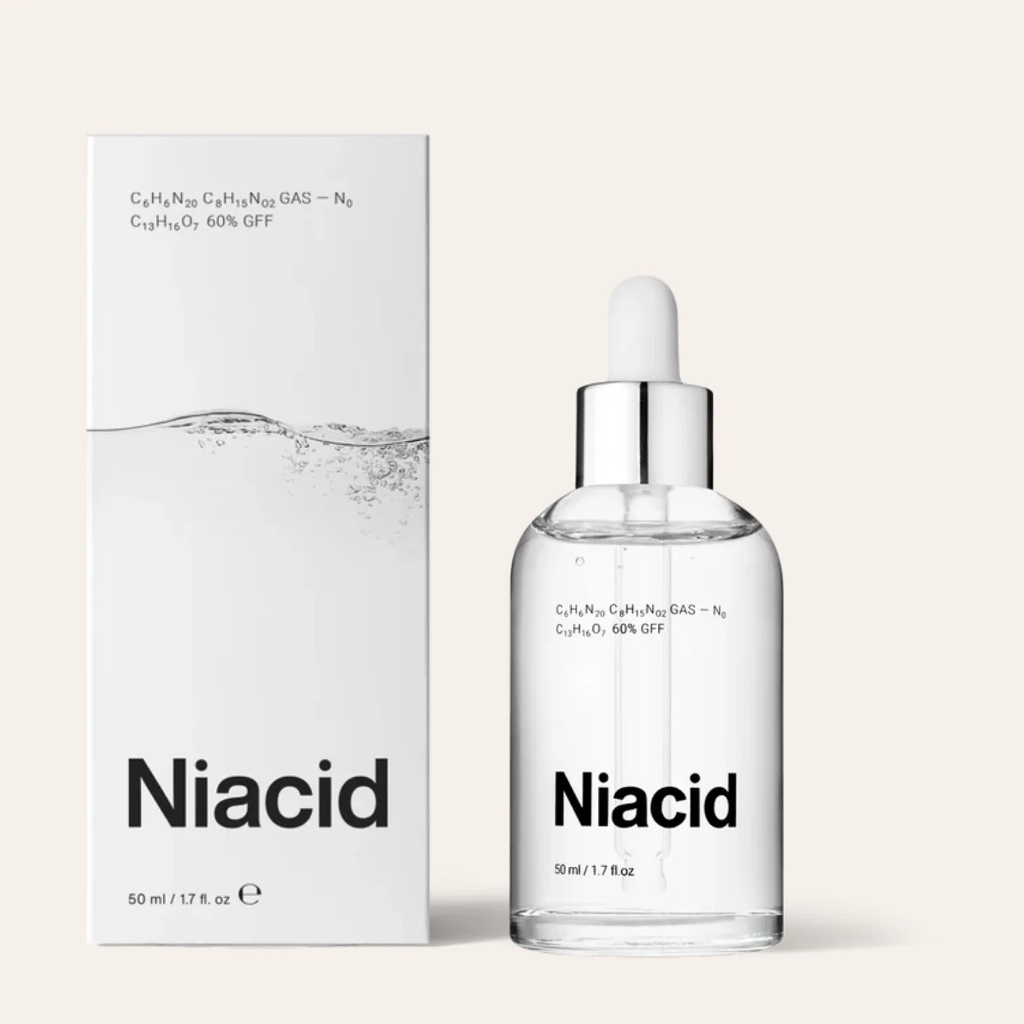 Niacid Face Serum for Pitted Scars & Dark Acne 50ml Primeknocks.in