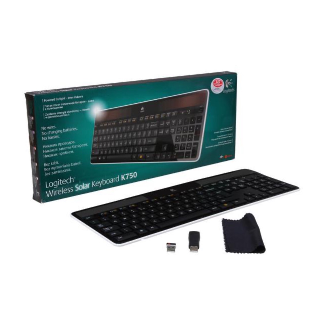 Logitech K750 Wireless Solar Powered Keyboard – PrimeLeb