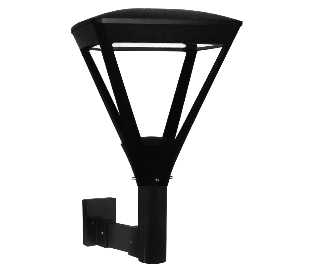 80W LED Wall Mount Post Light Primelite Manufacturing