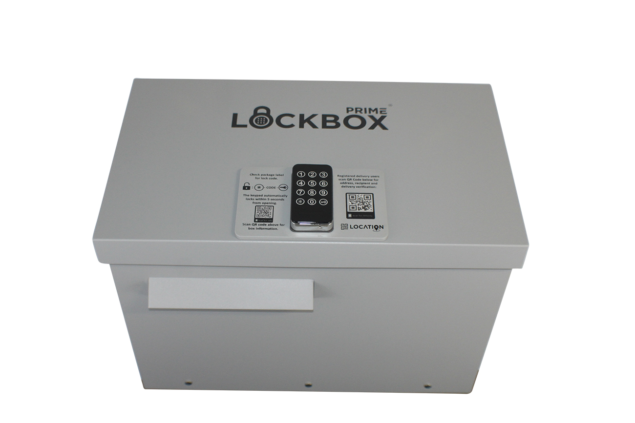 Prime Lock Box Large Grey